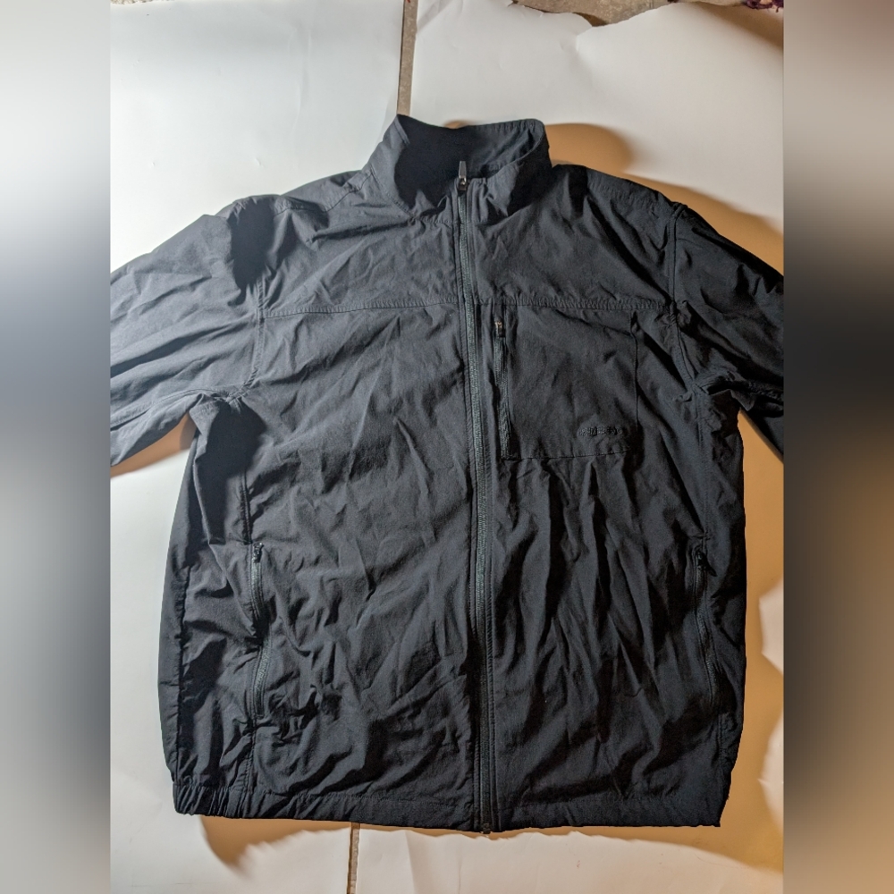 RedHead Windbreaker Jacket Adult Xl Xtra largeBlack Unisex Full Zip